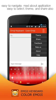 Emoji Keyboard - Color Emoji android App screenshot 5